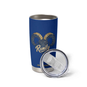 Ramily Bighorn Sheep Skull Ram Lover Vintage Tumbler Cup TS02 Print Your Wear