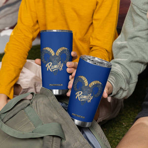 Ramily Bighorn Sheep Skull Ram Lover Vintage Tumbler Cup TS02 Print Your Wear