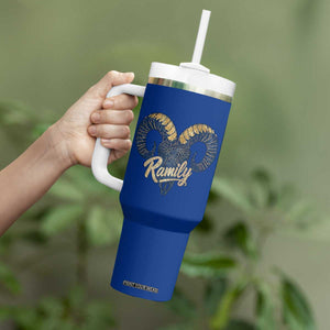 Ramily Bighorn Sheep Skull Ram Lover Vintage Tumbler With Handle TS02 Print Your Wear