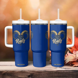 Ramily Bighorn Sheep Skull Ram Lover Vintage Tumbler With Handle TS02 Print Your Wear