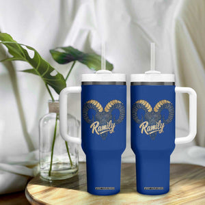 Ramily Bighorn Sheep Skull Ram Lover Vintage Tumbler With Handle TS02 Print Your Wear