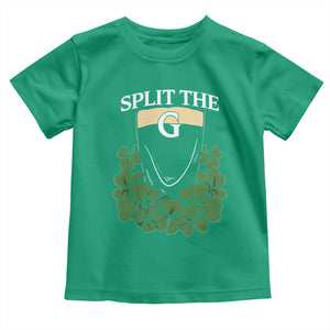 Split the G Funny Irish Stout Beer Drinking Game Toddler T Shirt St. Patrick’s Day Shamrocks Pub Crawl Crew TS02 Irish Green Print Your Wear