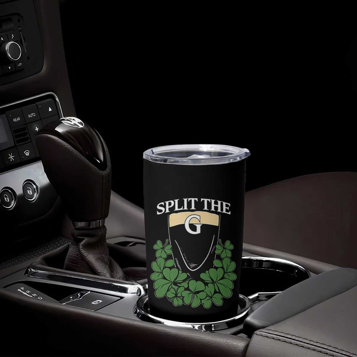 Split the G Funny Irish Stout Beer Drinking Game Tumbler Cup St. Patrick’s Day Shamrocks Pub Crawl Crew TS02 Print Your Wear