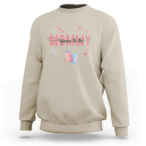 New Mom Sweatshirt Soon To Be Mommy TS02 Sand Printyourwear