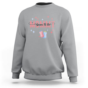 New Mom Sweatshirt Soon To Be Mommy TS02 Sport Gray Printyourwear