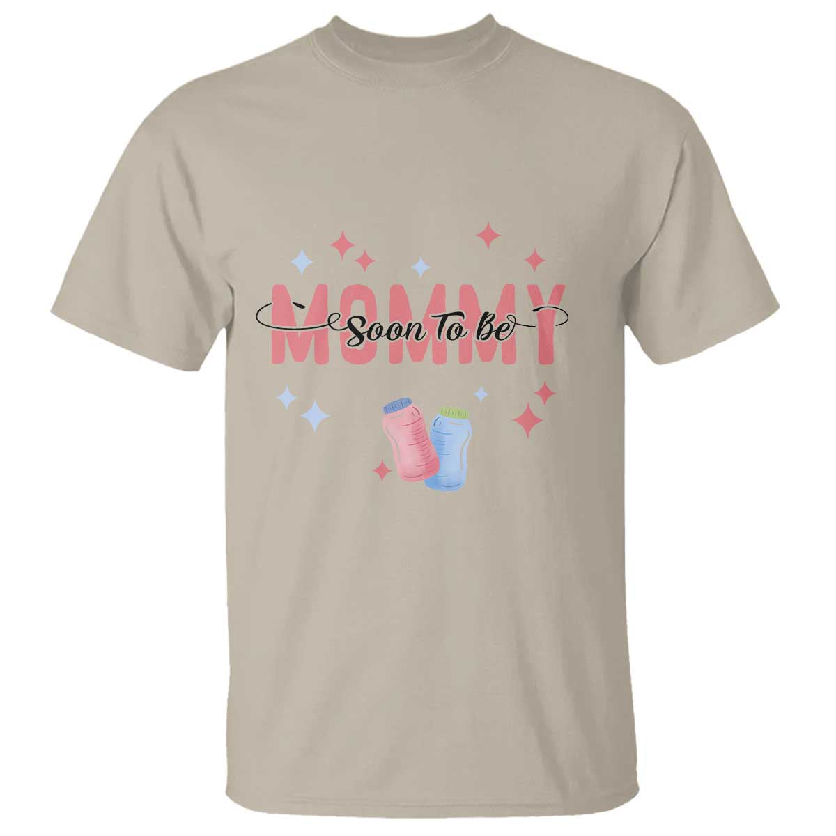 New Mom T Shirt Soon To Be Mommy TS02 Sand Printyourwear