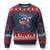 4th of July Gamer Ugly Christmas Sweater Uncle Sam Pixels Gaming Celebrate Independence Day TS02 Navy Red Print Your Wear