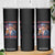 Funny Trump 4th of July Skinny Tumbler No Tariffs On Beer Drinking USA Patriotic 2025 TS02 Print Your Wear