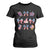 4th of July Teacher Student T Shirt For Women Patriotic Teaching Learning Retro Coquette TS02 Black Print Your Wear