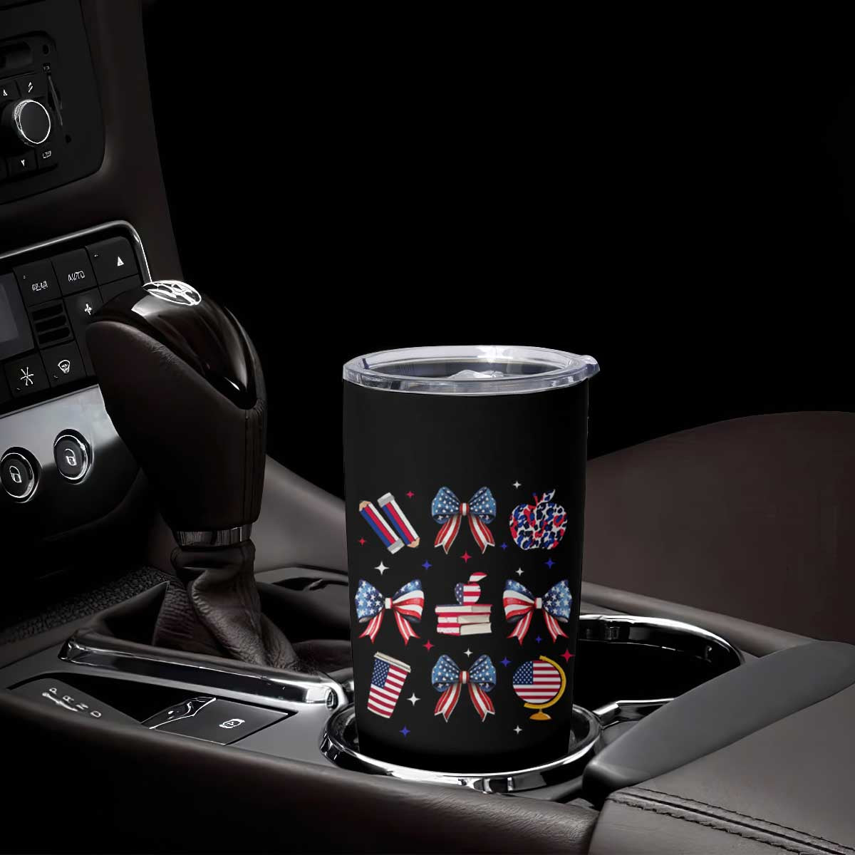 4th of July Teacher Student Tumbler Cup Patriotic Teaching Learning Retro Coquette TS02 Print Your Wear