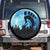 Cool Bigfoot Footprint Spare Tire Cover Sasquatch Full Moon Forest TS02 No hole Blue Print Your Wear