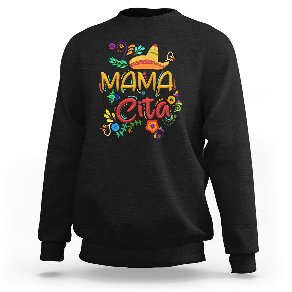 Funny Mexican Mamacita Sweatshirt Latina Hispanic Women TS02 Black Printyourwear