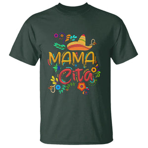 Funny Mexican Mamacita T Shirt Latina Hispanic Women TS02 Dark Forest Green Printyourwear