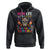 Funny Mexican Mama Hoodie Mom Life Got Me Feeling Un Poco Loco Latina Hispanic Sugar Skull TS02 Black Printyourwear