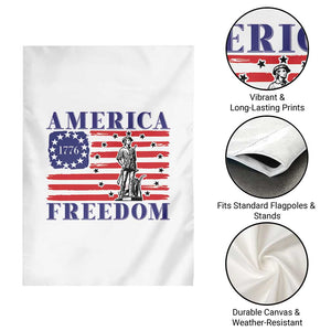 America Freedom 1776 Revolutionary War Garden Flag Minuteman Betsy Ross Flag Patriotic History TS02 Print Your Wear