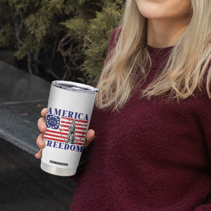 America Freedom 1776 Revolutionary War Tumbler Cup Minuteman Betsy Ross Flag Patriotic History TS02 Print Your Wear