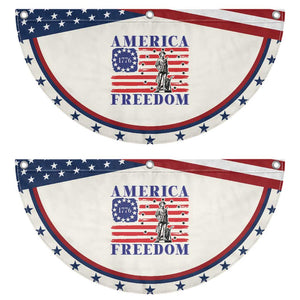 America Freedom 1776 Revolutionary War Patriotic Fan Flag Minuteman Betsy Ross Flag History