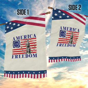 America Freedom 1776 Revolutionary War Patriotic Garden Flag Minuteman Betsy Ross Flag Patriotic History TS02 Print Your Wear