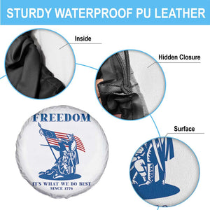 Freedom It’s What We Do Best Since 1776 Spare Tire Cover Revolutionary War Patriot Battle Scene TS02 Print Your Wear