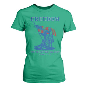 Freedom It’s What We Do Best Since 1776 T Shirt For Women Revolutionary War Patriot Battle Scene TS02 Irish Green Print Your Wear