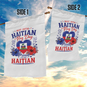 May 18th Haitian Flag Day Floral Hibiscus Garden Flag Proud To Be Haitian Heritage Pride TS02 Print Your Wear