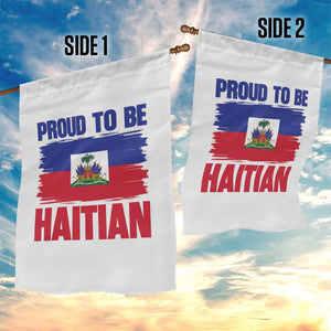 Proud To Be Haitian Garden Flag Haiti Flag Heritage Pride TS02 Print Your Wear