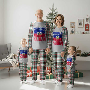 Proud To Be Haitian Plaid Pajama Set Haiti Flag Heritage Pride TS02 Christmas Plaid Print Your Wear