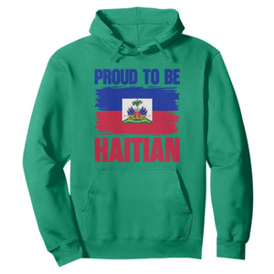 Proud To Be Haitian Hoodie Haiti Flag Heritage Pride TS02 Irish Green Print Your Wear