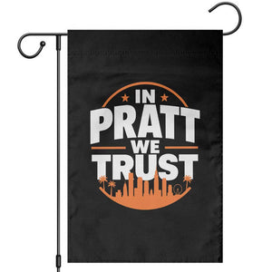 In Pratt We Trust Los Angeles Skyline Graphic Garden Flag Patriotic LA City California Pride Local Leadership TS02 Black Print Your Wear
