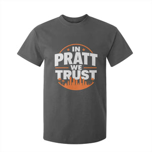 In Pratt We Trust Los Angeles Skyline Graphic T Shirt For Kid Patriotic LA City California Pride Local Leadership TS02 Dark Heather Print Your Wear