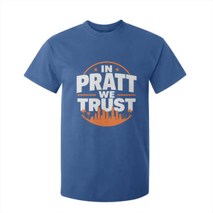 In Pratt We Trust Los Angeles Skyline Graphic T Shirt For Kid Patriotic LA City California Pride Local Leadership TS02 Royal Blue Print Your Wear