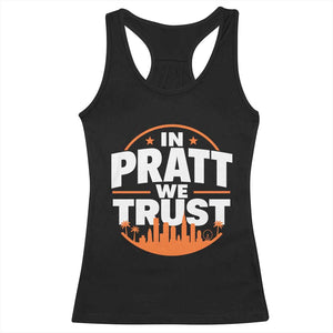 In Pratt We Trust Los Angeles Skyline Graphic Racerback Tank Top Patriotic LA City California Pride Local Leadership TS02 Black Print Your Wear