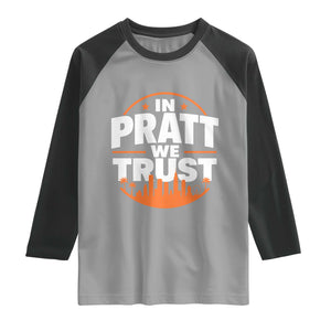 In Pratt We Trust Los Angeles Skyline Graphic Raglan Shirt Patriotic LA City California Pride Local Leadership TS02 Sport Gray Black Print Your Wear