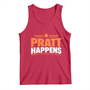 Pratt Happens Los Angeles 2026 Tank Top Funny Political Patriotic LA City California Pride Leadership TS02 Red Print Your Wear