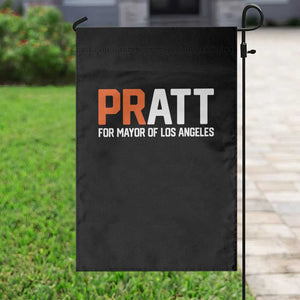 Pratt for Mayor Los Angeles Garden Flag LA City Caliornia Pride Political Campaign Supporter TS02 Print Your Wear