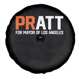 Pratt for Mayor Los Angeles Spare Tire Cover LA City Caliornia Pride Political Campaign Supporter TS02 Print Your Wear