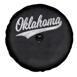 Vintage Oklahoma Throwback Distressed Spare Tire Cover Retro Classic OK State Pride TS02 Print Your Wear