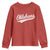 Vintage Oklahoma Throwback Distressed Youth Sweatshirt Retro Classic OK State Pride TS02 Red Print Your Wear