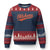 Vintage Oklahoma Orange Throwback Distressed Ugly Christmas Sweater Retro Classic OK State Pride - Print Your Wear