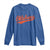 Vintage Oklahoma Orange Throwback Distressed Long Sleeve Shirt Retro Classic OK State Pride TS02 Royal Blue Print Your Wear