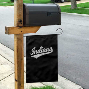 Vintage Indiana Retro Throwback Distressed Garden Flag Retro Classic IN State Pride TS02 Print Your Wear