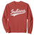 Vintage Indiana Retro Throwback Distressed Sweatshirt Retro Classic IN State Pride TS02 Red Print Your Wear