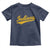 Vintage Indiana Retro Yellow Throwback Distressed Toddler T Shirt Retro Classic IN State Pride TS02 Navy Print Your Wear
