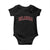 Vintage OKLAHOMA OK Baby Onesie Retro Throwback Design Classic Athletic Sports TS02 Black Print Your Wear
