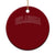 Vintage OKLAHOMA OK Ceramic Ornament Retro Throwback Design Classic Athletic Sports TS02 1pc Red Print Your Wear