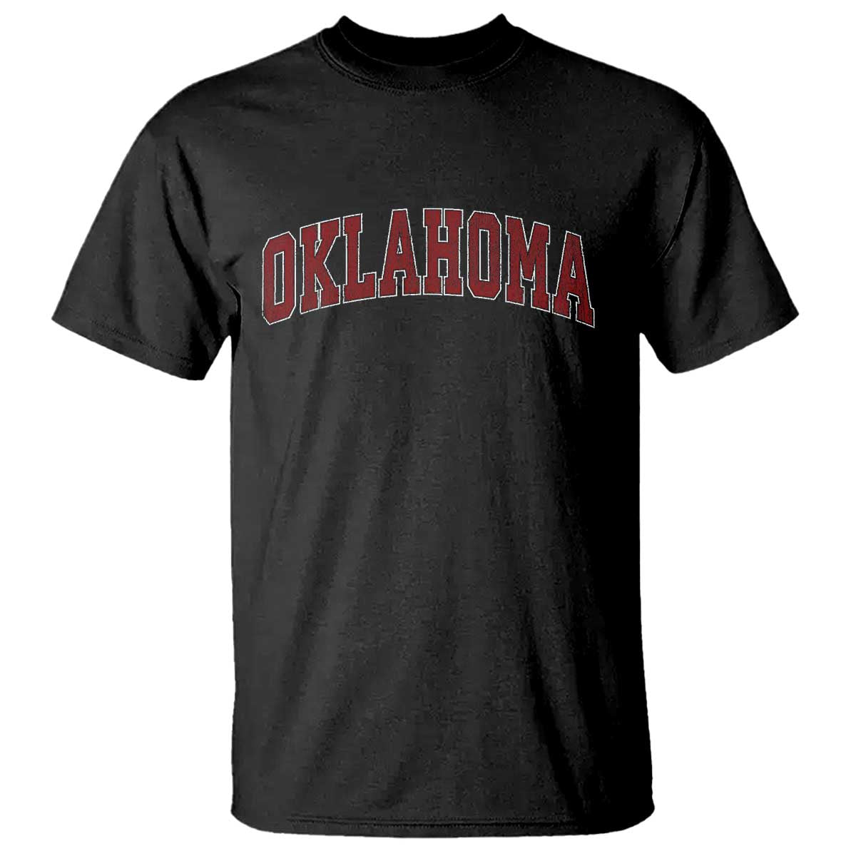 Vintage OKLAHOMA OK T Shirt Retro Throwback Design Classic Athletic Sports TS02 Black Print Your Wear