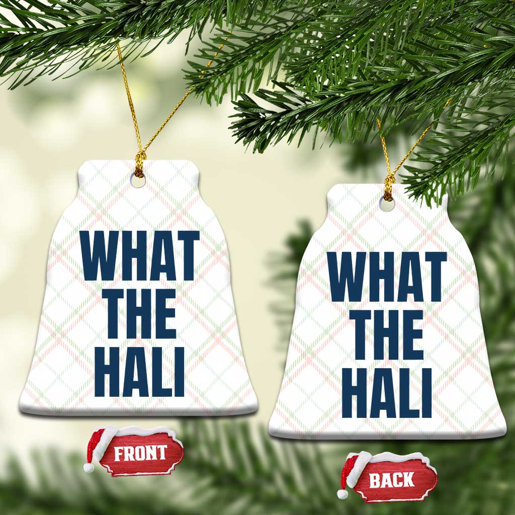 What The Hali Ceramic Ornament Indiana Hoosier Funny Basketball Overrated TS02 Print Your Wear