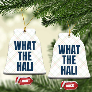 What The Hali Ceramic Ornament Indiana Hoosier Funny Basketball Overrated TS02 Print Your Wear