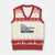 But This Is Indiana V-Neck Knit Sweater Vest In 49 States Its Basketball Hoosier Pride TS02 Beige Red Print Your Wear