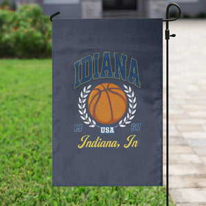Vintage Indiana Basketball Graphic Garden Flag Retro 1967 Sports Indianapolis IN Fan TS02 Print Your Wear